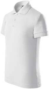 MALFINI Dětská polokošile Pique Polo - Bílá | 110 cm (4 roky)