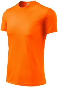 MALFINI Dětské tričko Fantasy - Neonově oranžová | 134 cm (8 let)