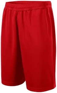 MALFINI Dětské šortky Miles - Červená | 122 cm (6 let)