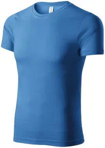MALFINI Dětské tričko Pelican - Azurově modrá | 134 cm (8 let)