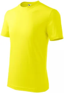 Dětské tričko jednoduché, citrónová #3482536