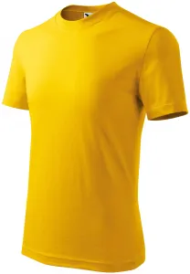 Dětské tričko jednoduché, žlutá #3482430
