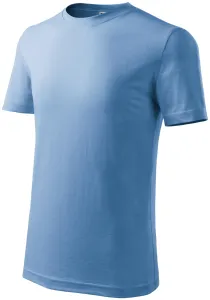 Dětské tričko klasické na leto, nebeská modrá