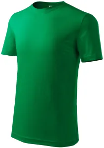 Dětské tričko klasické na leto, trávově zelená #3482720