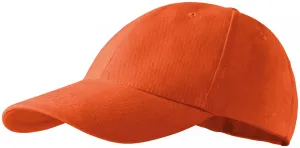 MALFINI Kšiltovka 6P - Oranžová | uni