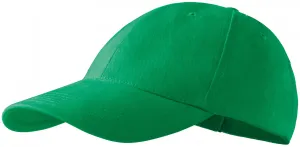 MALFINI Kšiltovka 6P - Středně zelená | uni