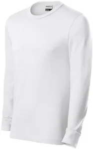 Odolné pánské tričko s dlouhým rukávem, bílá #3488751