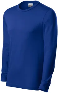 Odolné pánské tričko s dlouhým rukávem, kráľovská modrá #3488788