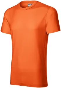Odolné pánské tričko tlustší, oranžová #3488986
