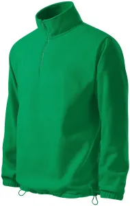 Pánská bunda fleecová, trávově zelená #583069
