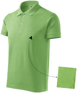 Pánská elegantní polokošile, hrášková zelená #3486090