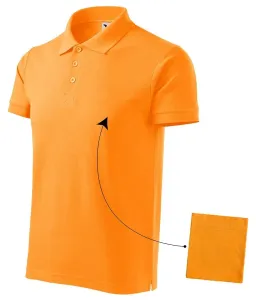 Pánská elegantní polokošile, mandarinková oranžová #3486098