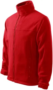 Pánska fleecová bunda, červená #3486964