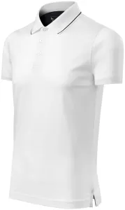 Pánská elegantní polokošile mercerovaná, bílá, XL