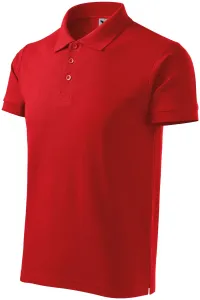 MALFINI Pánská polokošile Cotton Heavy - Červená | XL