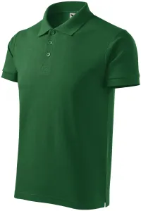 MALFINI Pánská polokošile Cotton Heavy - Lahvově zelená | L
