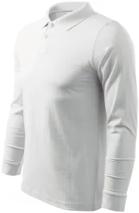 MALFINI Pánská polokošile s dlouhým rukávem Single J. LS - Bílá | M