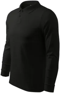 MALFINI Pánská polokošile s dlouhým rukávem Single J. LS - Černá | XL