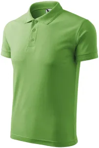 MALFINI Pánská polokošile Pique Polo - Trávově zelená | L