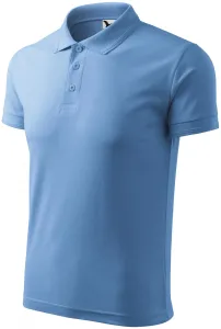 MALFINI Pánská polokošile Pique Polo - Nebesky modrá | L