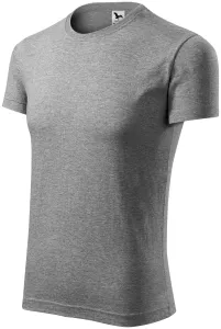 MALFINI Pánské tričko Viper - Tmavě šedý melír | S