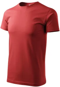 MALFINI Pánské tričko Basic - Bordó | M