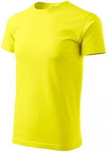 MALFINI Pánské tričko Basic - Citrónová | XL