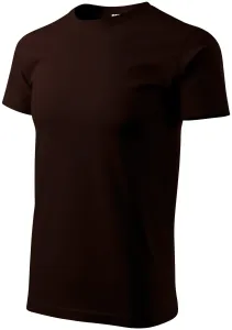 MALFINI Pánské tričko Basic - Kávová | XXL