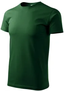 MALFINI Pánské tričko Basic - Lahvově zelená | M