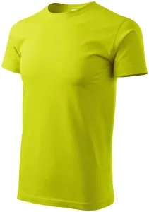 MALFINI Pánské tričko Basic - Limetková | L