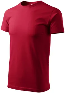 MALFINI Pánské tričko Basic - Marlboro červená | XXL