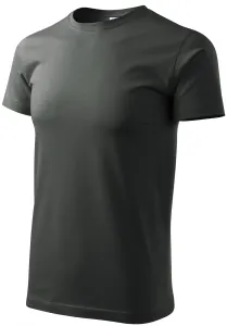 MALFINI Pánské tričko Basic - Tmavá břidlice | S