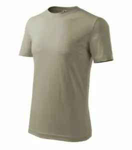 MALFINI Pánské tričko Classic New - Světlá khaki | XL