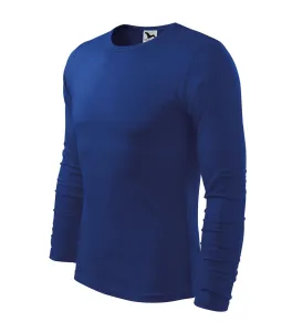 MALFINI Pánské tričko s dlouhým rukávem Fit-T Long Sleeve - Královská modrá | M