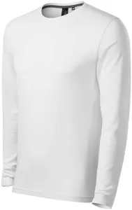 MALFINI Pánské tričko s dlouhým rukávem Brave - Bílá | XXXL