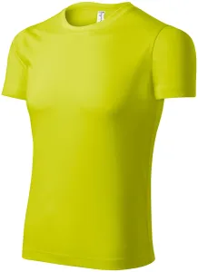Sportovní tričko unisex, neonová žlutá, XS