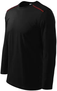 MALFINI Tričko s dlouhým rukávem Long Sleeve - Černá | XXL