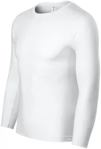 MALFINI Tričko s dlouhým rukávem Progress LS - Bílá | L