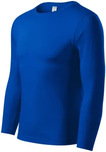 MALFINI Tričko s dlouhým rukávem Progress LS - Královská modrá | S