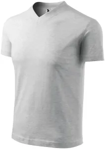 Tričko s krátkým rukávem, středně hrubé, světlešedý melír #581675