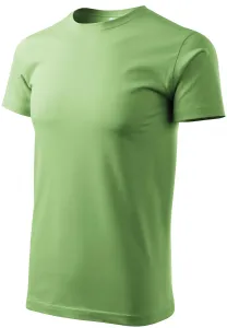 Tričko vyšší gramáže unisex, hrášková zelená, 2XL