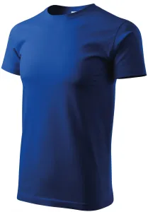 Tričko vyšší gramáže unisex, kráľovská modrá, L
