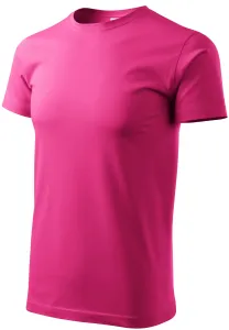 Tričko vyšší gramáže unisex, purpurová, XL