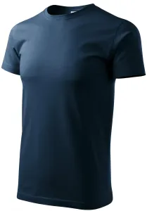 MALFINI Tričko Heavy New - Námořní modrá | XS
