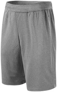 MALFINI Pánské šortky Miles - Tmavě šedý melír | XXXL