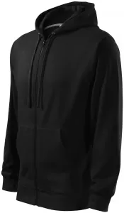 Malfini Trendy zipper pánská mikina, černá, 300g/m2 - 3XL
