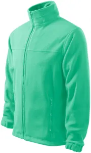 MALFINI Pánská fleecová mikina Jacket - Mátová | XL