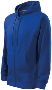 MALFINI Pánská mikina Trendy Zipper - Královská modrá | XXL