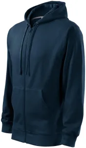 MALFINI Pánská mikina Trendy Zipper - Námořní modrá | XXXL