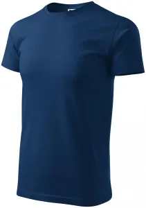 Pánské triko jednoduché, půlnoční modrá #3482046